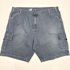 Damani Dada Light Wash Denim Shorts Y2K Skater Shorts